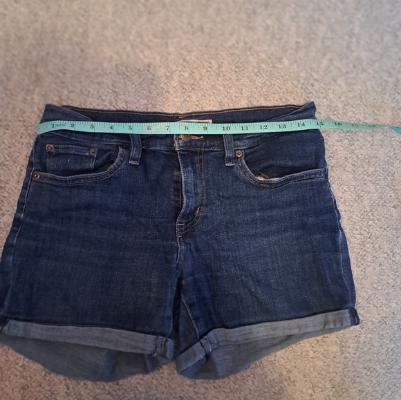 Levi's Denim Shorts Sz 27 - Picture 3 of 4